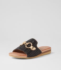 KANDY LQ BLACK RAFFIA