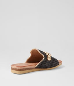 KANDY LQ BLACK RAFFIA