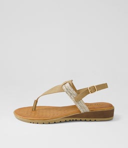 FAWA LQ TAUPE STONE RAFFIA