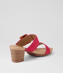 HATTIE LQ HOT PINK MICROSUEDE