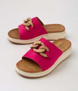 BEACH LQ HOT PINK MICROSUEDE