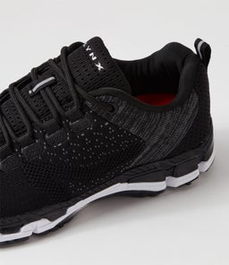 IGNITE SNR WMNS LX BLACK WHITE SMOOTH
