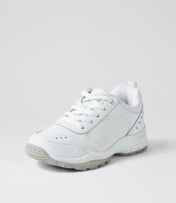 ERUPT JNR E LACE LX WHITE LEATHER