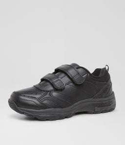 ERUPT JNR E VEL LX BLACK LEATHER