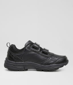 ERUPT JNR E VEL LX BLACK LEATHER