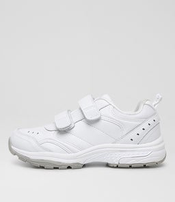 ERUPT JNR E VEL LX WHITE LEATHER