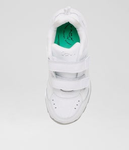 ERUPT JNR E VEL LX WHITE LEATHER