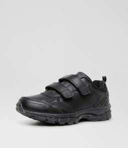 ERUPT JNR SLIM VEL LX BLACK LEATHER