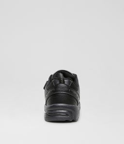 ERUPT JNR SLIM VEL LX BLACK LEATHER