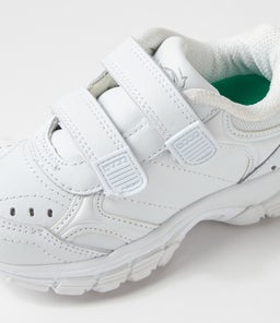ERUPT JNR SLIM VEL LX WHITE LEATHER