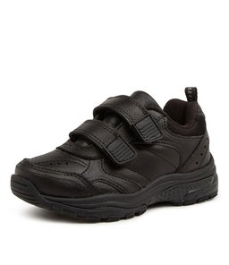 ERUPT JNR VEL PP LX BLACK LEATHER