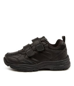 ERUPT JNR VEL PP LX BLACK LEATHER