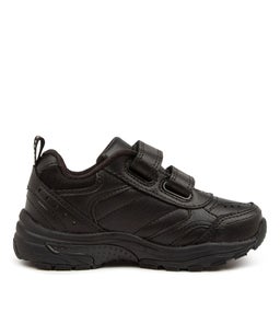 ERUPT JNR VEL PP LX BLACK LEATHER