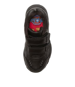 ERUPT JNR VEL PP LX BLACK LEATHER