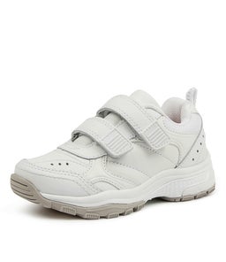 ERUPT JNR VEL PP LX WHITE LEATHER