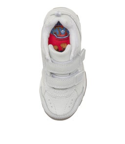ERUPT JNR VEL PP LX WHITE LEATHER