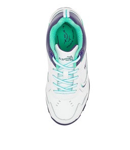 ELLIS YTH LACE LX WHITE PURPLE AQUA SMOOTH