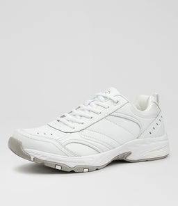 ERUPT SNR WIDE NM LX WHITE LEATHER