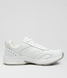 ERUPT SNR WIDE NM LX WHITE LEATHER