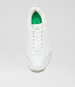 ERUPT SNR WIDE NM LX WHITE LEATHER