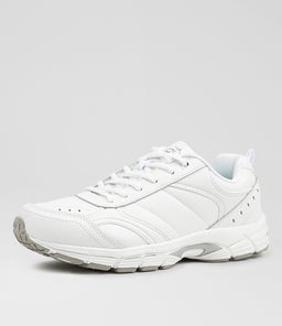 ERUPT SNR SLIM NM LX WHITE LEATHER