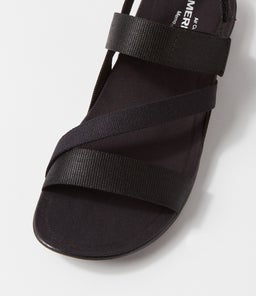 DISTRICT 3 STRAP WEB ME BLACK FABRIC
