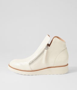 OLISE IVORY IVORY SOLE PATENT LEATHER