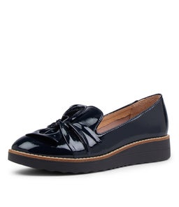 OPITTO NAVY NAVY SOLE PATENT LEATHER