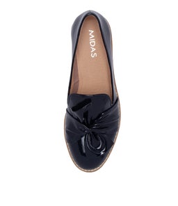 OPITTO NAVY NAVY SOLE PATENT LEATHER