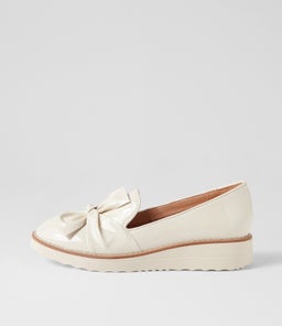OPITTO IVORY IVORY SOLE PATENT LEATHER