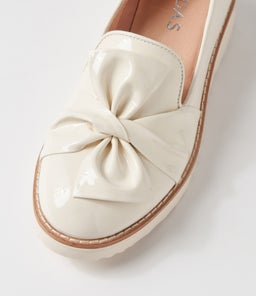 OPITTO IVORY IVORY SOLE PATENT LEATHER