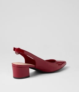 AMALI DK RED PATENT LEATHER