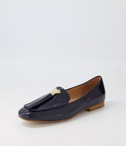 MARCELL NAVY PATENT LEATHER