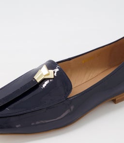 MARCELL NAVY PATENT LEATHER