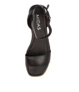 IVANA MI BLACK LEATHER