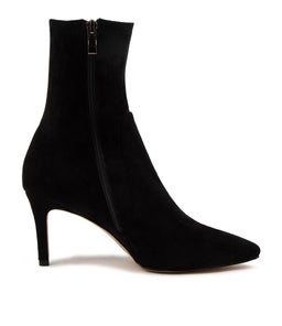 BEAUTY MI BLACK STRETCH MICROSUEDE
