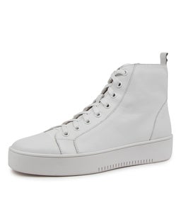 LINDER MI WHITE WHITE LEATHER