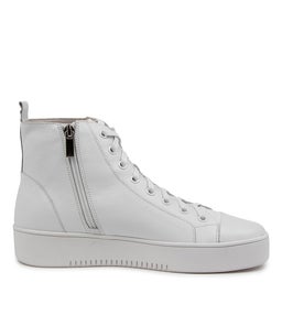LINDER MI WHITE WHITE LEATHER