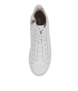 LINDER MI WHITE WHITE LEATHER