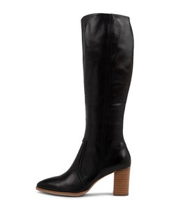ARMIN MI BLACK NATURAL HEEL LEATHER