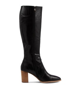 ARMIN MI BLACK NATURAL HEEL LEATHER