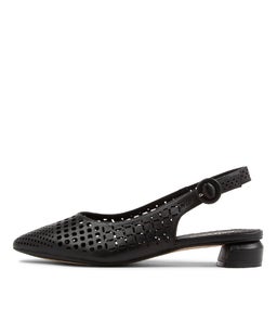 FAVLA MI BLACK LEATHER