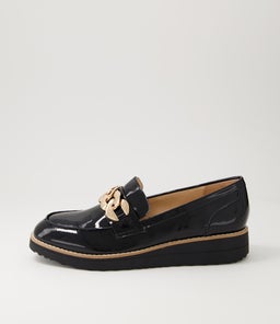 OSIE MI BLACK BLACK SOLE PATENT LEATHER