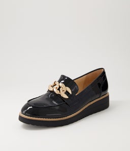 OSIE MI BLACK BLACK SOLE PATENT LEATHER