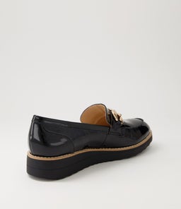 OSIE MI BLACK BLACK SOLE PATENT LEATHER