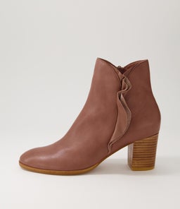 DARCEY MI ROSEWOOD NATURAL HEEL LEATHER
