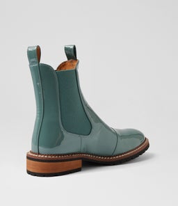ROKKIE MI GRANITE GREEN PATENT LEATHER