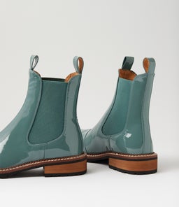 ROKKIE MI GRANITE GREEN PATENT LEATHER