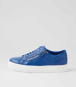 FEEMA MI COBALT WHITE SOLE LEATHER