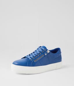 FEEMA MI COBALT WHITE SOLE LEATHER
